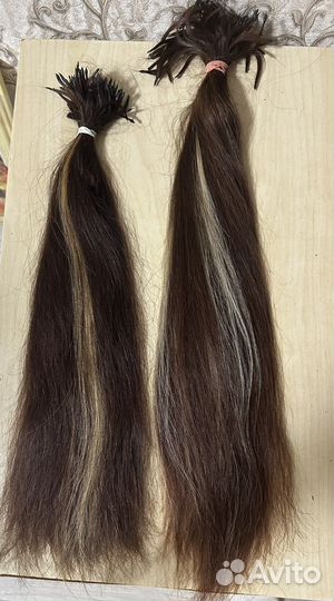 Волосы для наращивания натуральные бу