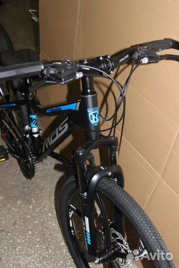 Новый горный велосипед спортивный литые колёса 24