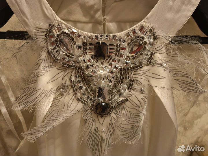 Шёлковый топ 46 размер