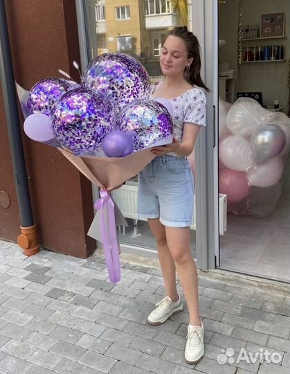 Букеты из воздушных шаров