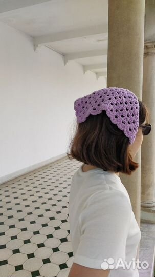 Косынки вязанные на заказ
