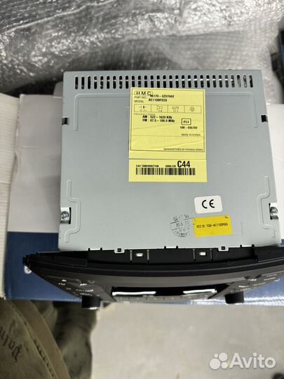 Штатная магнитола Hyndai i40 2014 года