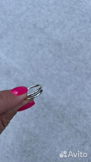 Кольцо серебро 925