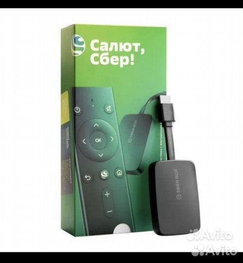 Smart tv приставка sberbox