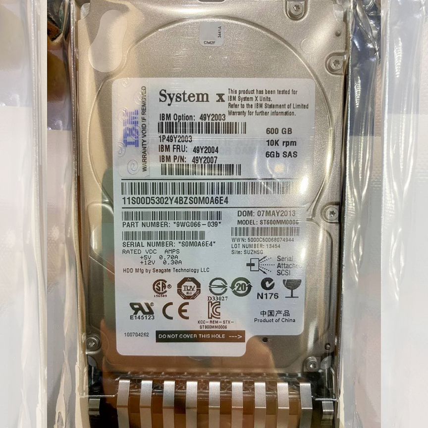 [49Y2003] Жесткий Диск Ibm 600gb 49y2004 Sas 2.5 49y2003