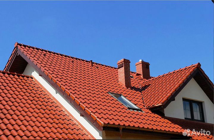 Кровля под ключ. Металлочерепица. Кровельные работ