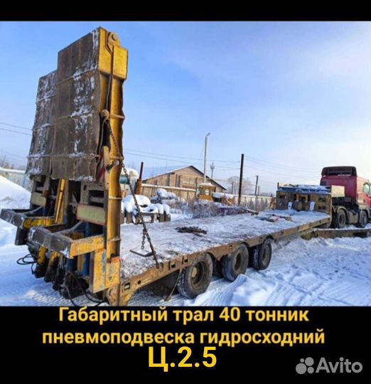 Полуприцеп трал (тяжеловоз) Specpricep 9942L3, 2013