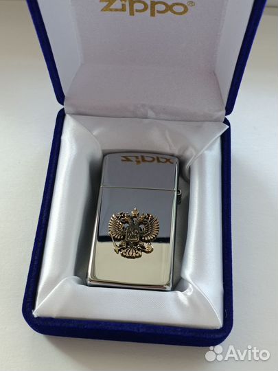 Zippo 1610 Slim High Polish Chrome оригинал