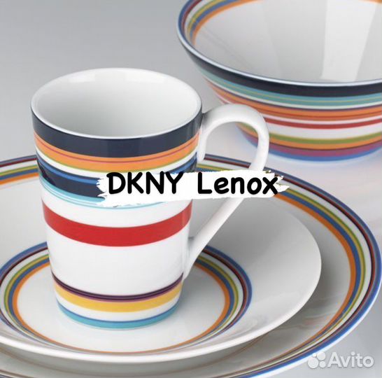 Новый набор столовой посуды dkny Lenox