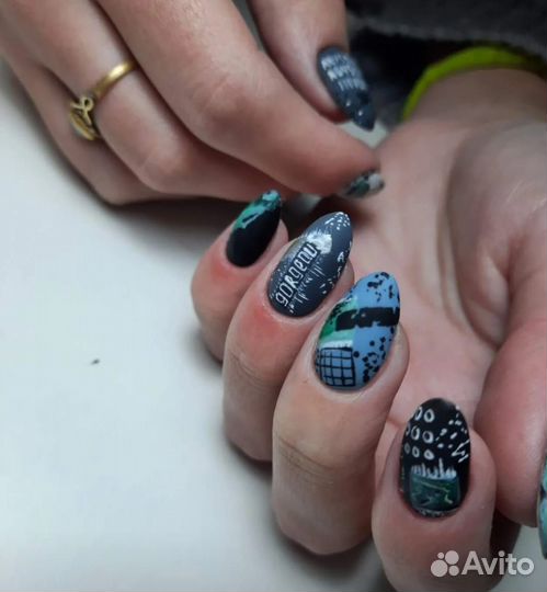 Маникюр +педикюр+брови или ресницы