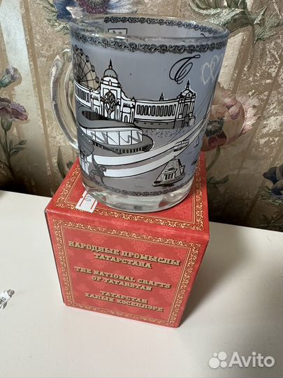 Стеклянная кружка Казань Татарстан