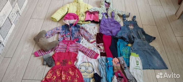 Вещи пакетом на девочку