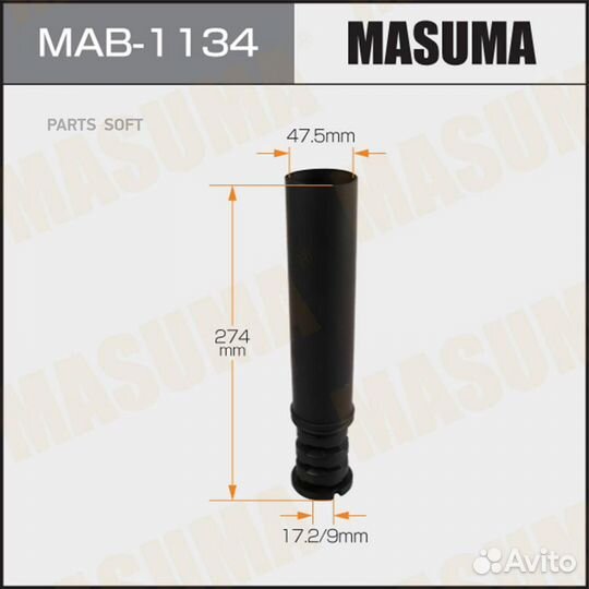 Masuma MAB1134 Пыльник амортизатора nissan