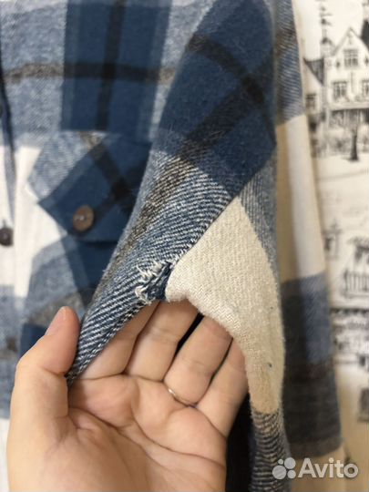Рубашка в клетку женская 44-46