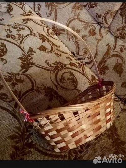 Корзина плетеная