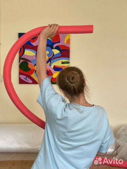 Нудл аквапалка для плавания