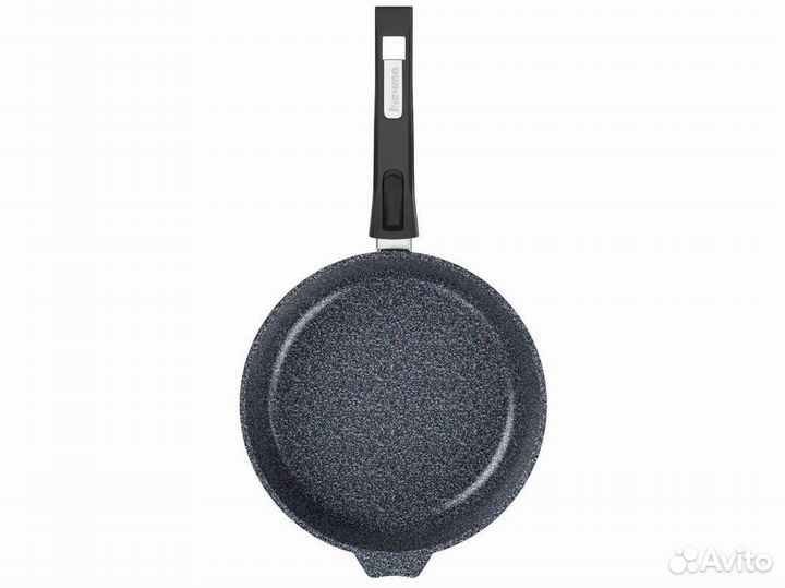 Сковорода d28 с крышкой Гранит star