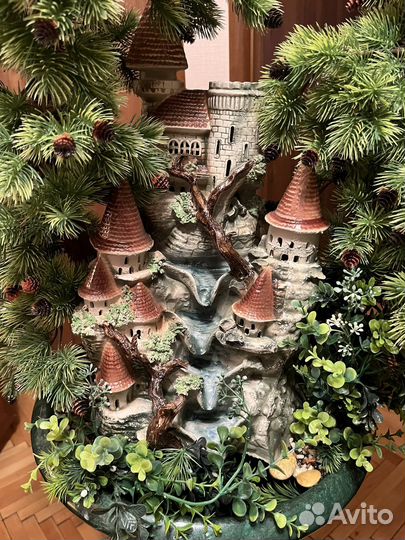 Фонтан комнатный декоративный с туманом