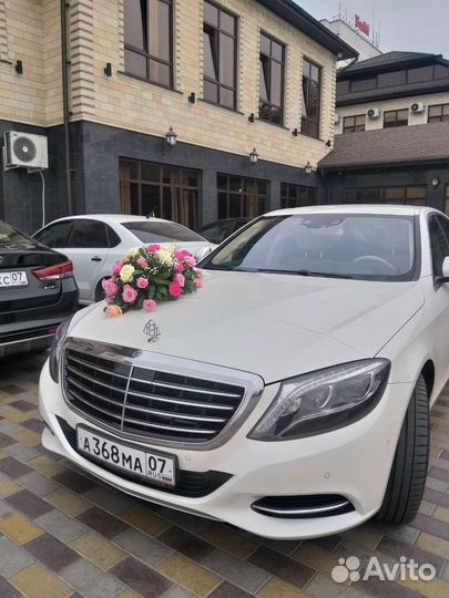 Прокат автомобиля на свадьбу аренда Mercedes 222
