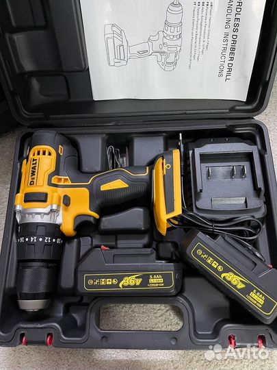 Шуруповерт DeWalt 36v, ударный