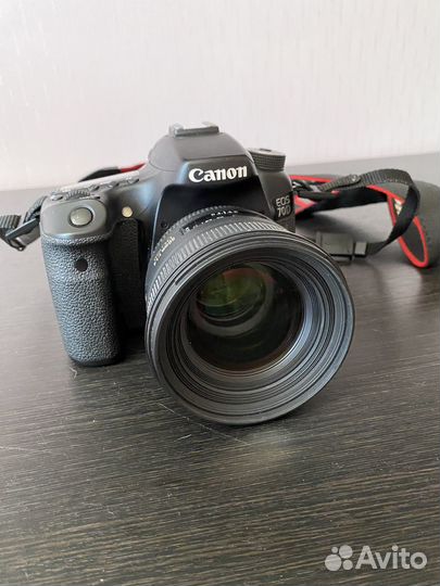 Зеркальный фотоаппарат canon 70d