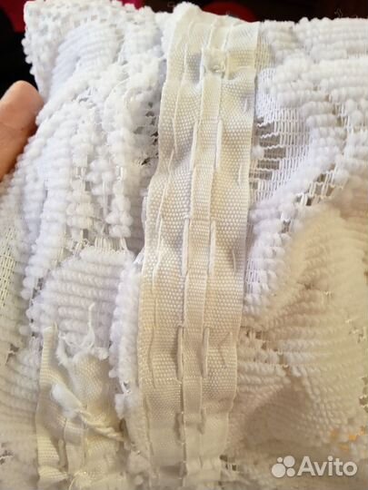 Шикарный гипюровый тюль большой