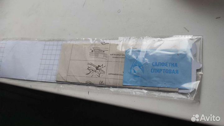 Накладки на пороги карбон