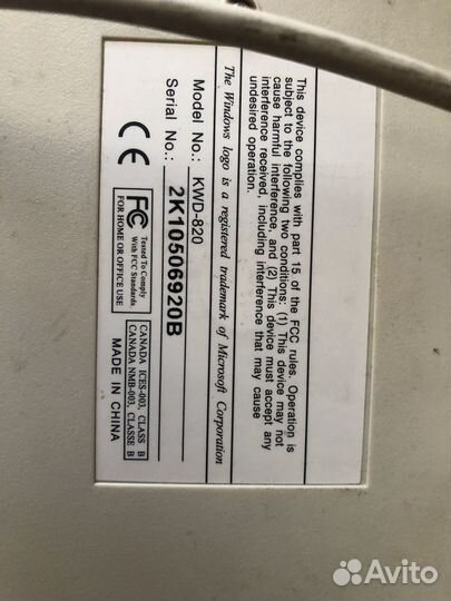 Клавиатура genius KWD-820