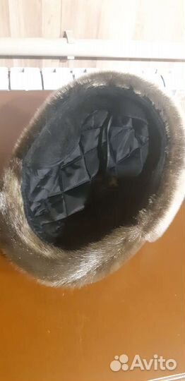 Меховая мужская кепка