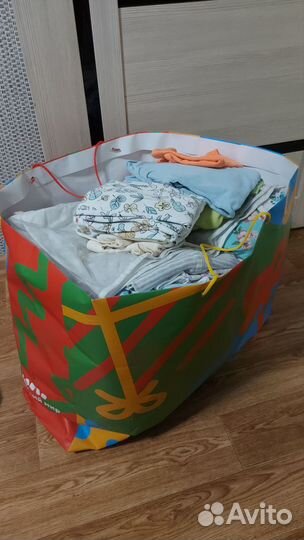 Детские вещи пакетом для девочки до года одежда