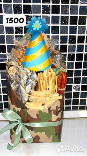 Съедобный букет для мужчин