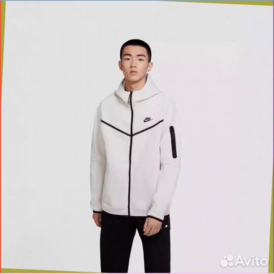 Zip худи Tech Fleece nike (Арт товара: 33571)