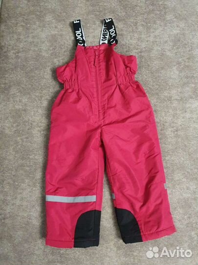 Зимние брюки для девочки 98
