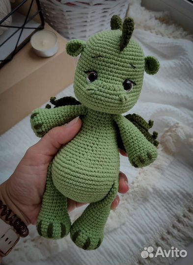 Игрушка дракон (ручная работа)