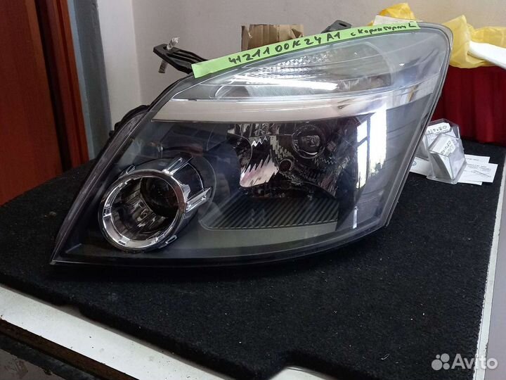 Фара на Hover H3 черная и хром.левые