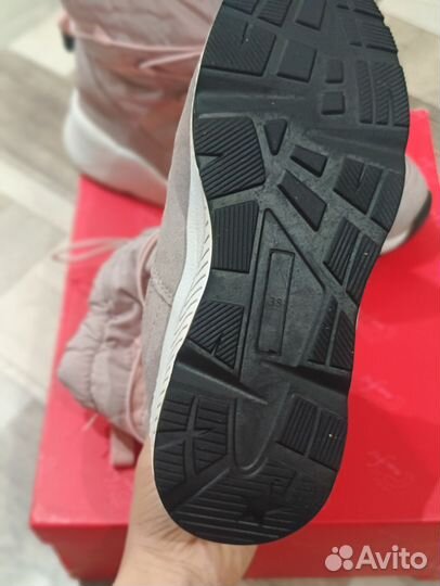 Дутики женские пыльная роза