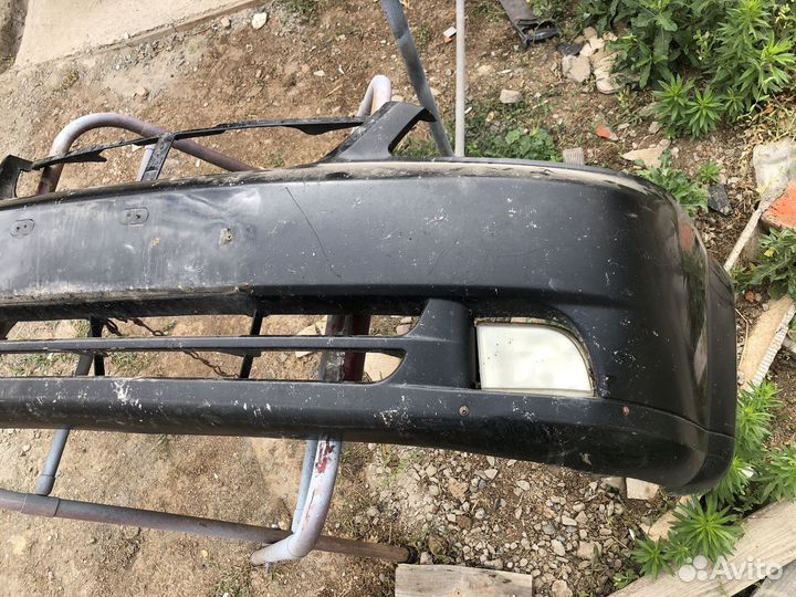 Бампер передний lacetti седан