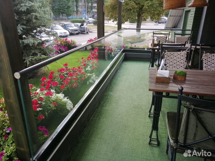 Стеклянные ограждения
