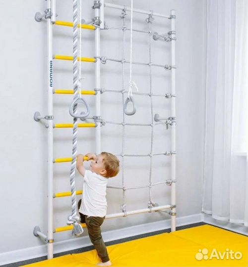 Спортивный комплекс на базе шведской стенки romana