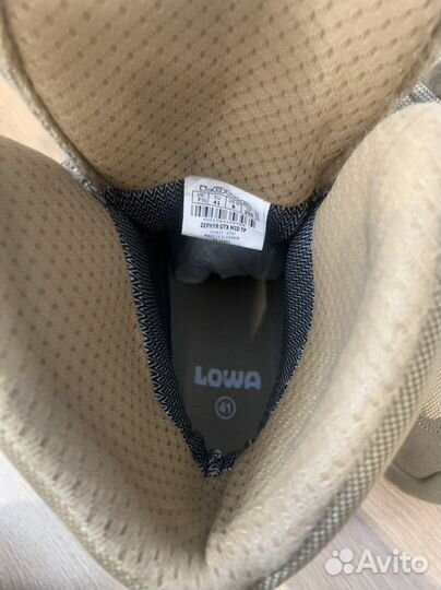 Тактические ботинки lowa zephyr
