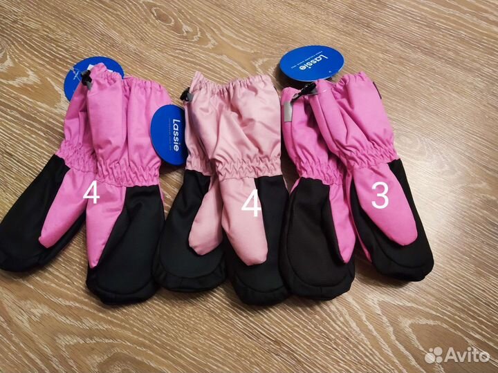 Варежки Lassie Зима. р 3,4.Новые