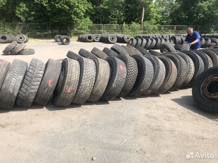 Грузовые шины б/у 315/80 22 5 из Европы Арт 1045