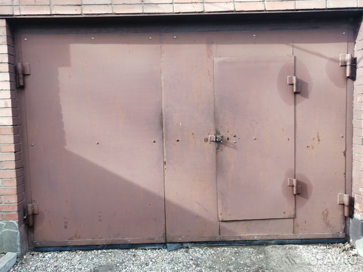 Ворота гаражные бу