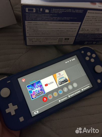 Nintendo switch lite новая