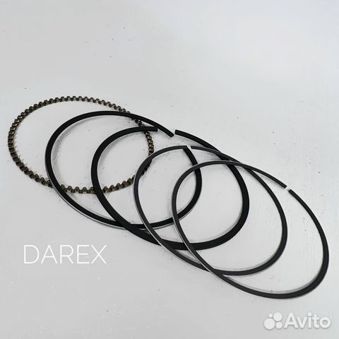 Кольца поршневые, комплект YX140 D56