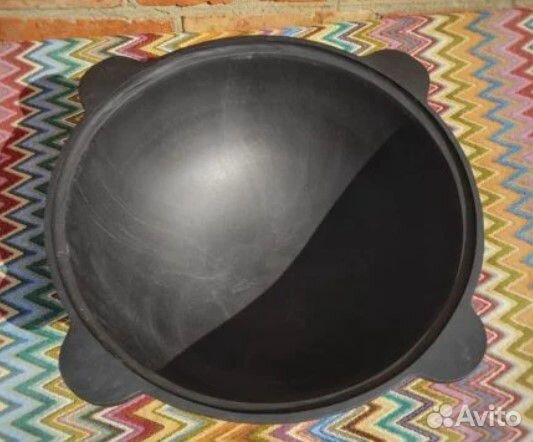Казан узбекский чугунный от 3,5 до 110 л