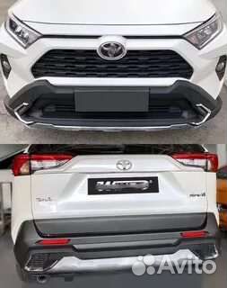 Задний бампер Toyota rav 4 50