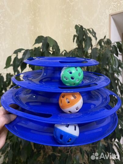 Новая Интерактивная игрушка (трек) для кошек