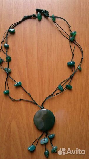 Бусы из агата