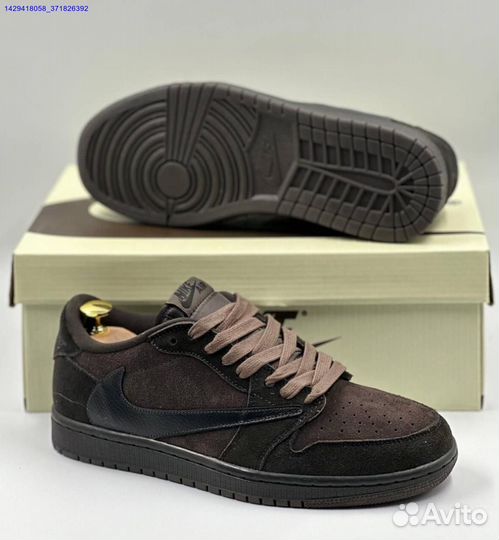 Nike Air Jordan 1 Low OG Velvet Brown (Арт.61988)